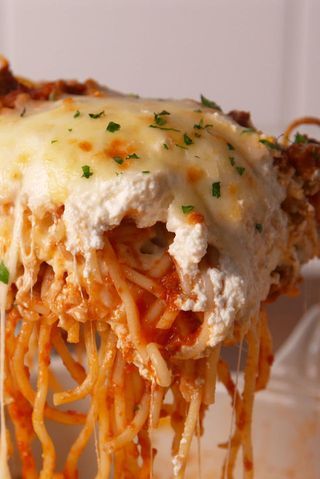 Spagetti Lasagna, Baked Lasagna Recipe, Quick Lasagna, Lasagna With Cottage Cheese, Spaghetti Lasagna, Baked Spaghetti Recipe, Lazy Lasagna, Slow Cooker Spaghetti, Lasagna Casserole