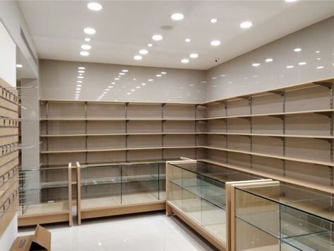 Shelf Shop Design, Shop Fittings Ideas Display, Shop Fittings Ideas Retail, Mobile Shop Design Interior 3d, Shop Counter Ideas, Mobile Shop Design Interior, Shop Display Shelves, Store Counter Design, Stationery Store Design