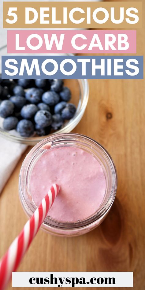 Keto Smoothies Ketogenic Diet, Protein Smoothie Low Carb, Easy Keto Smoothies, Low Carb Protein Shakes Recipes, No Carb Protein Shake, Low Carb Shakes Breakfast, Low Carb Protein Smoothie Recipes, Easy Low Carb Smoothie Recipes, Low Carb Smoothies For Diabetics