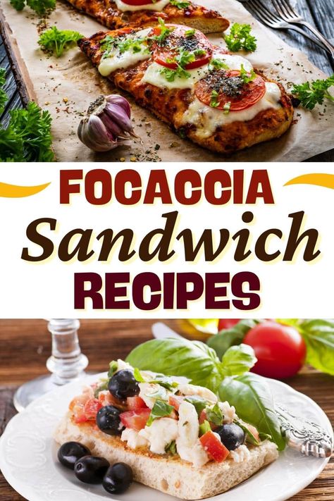 When it comes to scrumptious meals, these easy focaccia sandwich recipes are unmatched. Try them once, and you'll never go back to sliced bread again. Leftover Focaccia Recipes, What To Make With Focaccia Bread, What To Do With Focaccia Bread, Recipes With Focaccia Bread, Focaccia Bread Sandwiches, Focaccia Sandwich Recipes, Focaccia Bread Sandwich Recipes, Italian Focaccia Sandwich, Foccacia Sandwich Ideas