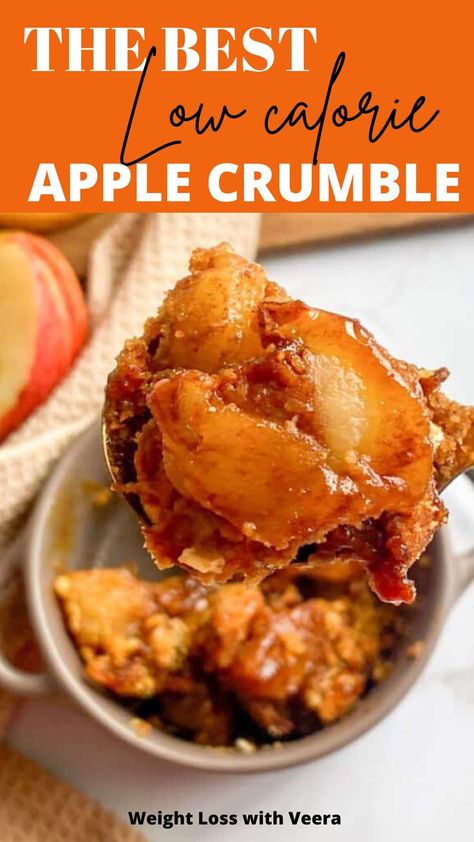 Autumn means delicious apple treats and you certainly don't have to miss out just because you're in a calorie deficit or losing weight! Apple Desserts Low Calorie, Low Calorie Healthy Dessert Recipes, Low Calorie Cinnamon Desserts, Low Calorie Desserts For A Crowd, Low Calorie Cinnamon Recipes, Healthy Quick Dessert Recipes, Low Calorie Peach Recipes, Quick Low Calorie Desserts, Low Fat Apple Desserts