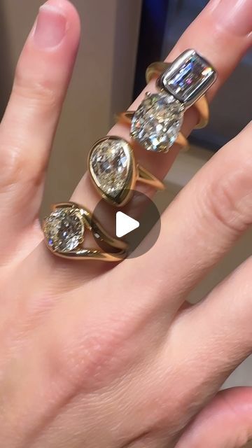 Arielle Ratner on Instagram: "Four new engagement rings fresh off the bench. Email info@arielleratner.com for pricing and availability #arielleratner" Arielle Ratner Ring, Arielle Ratner Engagement Ring, Arielle Ratner, Ring Inspo, February 22, Dream Ring, Makeup Inspo, Ariel, Ring Sets