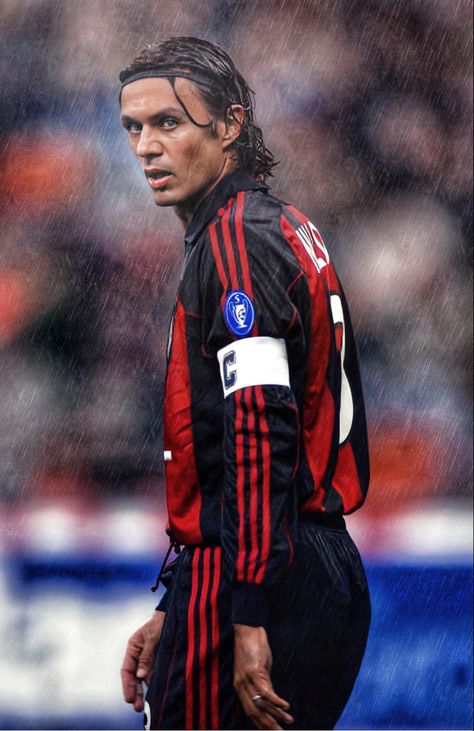 Paolo Maldini AC Milan captain 2001 Champions League Maldini Wallpapers 4k Iphone, Maldini Wallpapers, Maldini Milan, Ac Milan Champions League, Messi Funny, Football Ronaldo, Milan Wallpaper, Brazil Team, Real Madrid Champions League