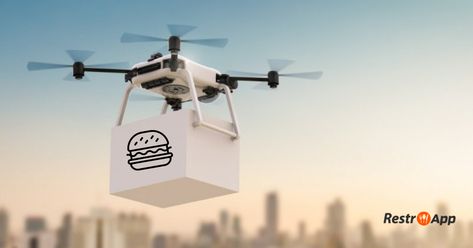 The scope of drone #food delivery is extensive, and it can revolutionize the way people get their food. Soon, your favorite #restaurants will be able to deliver your meal at your doorstep in a flying way.  #foodordering #mobileapps #restaurantapps #restaurantdelivery #drones #dronedelivery #dronefooddelivery #technology #techno #technologie #technologies #technos #dronestagram #restaurant #restaurateur #business #promotions #restaurantbusiness #RestroApp Modern Lunch Boxes, Drone Delivery, Delivery Robot, Restaurant App, Office Wall Design, Restaurant Order, Restaurant Delivery, Logo Intro, Drones Concept