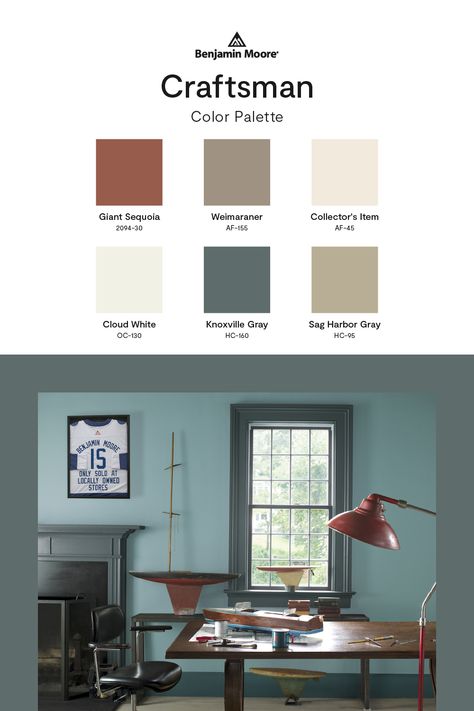 Craftsman Style Paint Colors Interior, Craftsman House Interior Paint Colors, Paint Colors For Craftsman Style Homes, Craftsman Style Wallpaper, Craftsman Paint Colors Interior, Craftsman Interior Paint Colors, Craftsman Exterior Paint Colors, Craftsman Paint Colors, Craftsman Color Palette