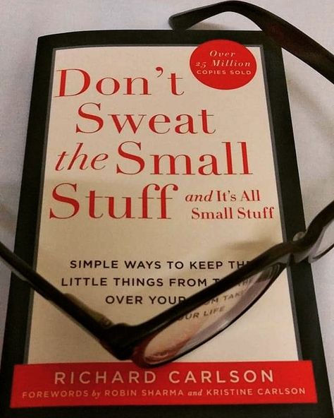 Don't Sweat The Small Stuff, Small Stuff, Book Photography, Simple Way, Little Things, Books To Read, Novelty Sign, Reading, Books