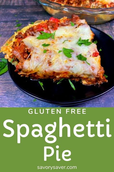 Spagetti Pie Recipe, Spaghetti Pie Recipe Easy, Baked Spaghetti With Ricotta, Gluten Free Pasta Bake, Gluten Free Breadsticks, Sausage And Rice Casserole, Baked Pasta Casserole, Spaghetti Pie Recipes, Inflammation Diet Recipes