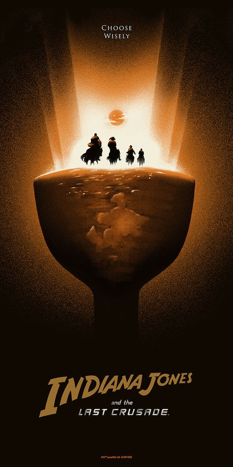 Lyndon Willoughby Indiana Jones Trilogy Posters Honor MacGuffins – /Film The Last Crusade, Last Crusade, Henry Jones, Movie Artwork, Estilo Indie, Pop Culture Art, Star Wars Wallpaper, Alternative Movie Posters, Movie Poster Art