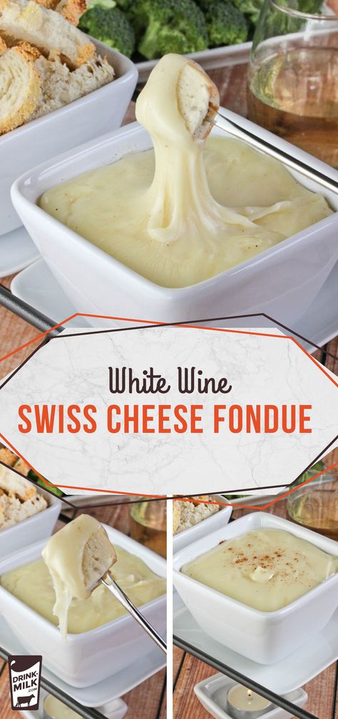 Yes you DO want White Wine Swiss Cheese Fondue! Fondue Platter, Crockpot Fondue, Swiss Cheese Fondue Recipe, Easy Fondue Recipes, Best Cheese Fondue, Swiss Cheese Fondue, Easy Fondue, Fondue Dinner, Fondue Recipes Cheese