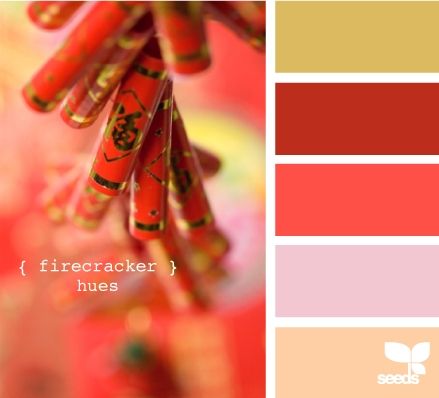 Temporary Walls, Seeds Color, Red Colour Palette, Design Seeds, Color Palette Design, Lunar New Year, Summer Design, Color Therapy, Color Combo