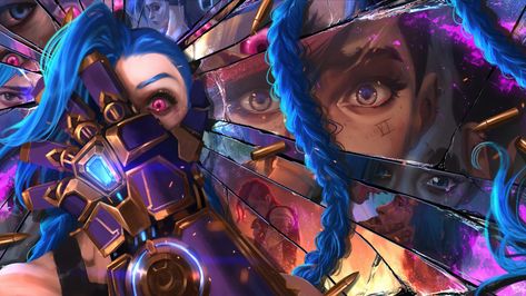 Jinx (League Of Legends) 4k Ultra HD Wallpaper Ekko League Of Legends, Jhin League Of Legends, R6 Wallpaper, Evelynn League Of Legends, Vi League Of Legends, Whatsapp Wallpapers Hd, League Of Legends Memes, Jinx League Of Legends, Catty Noir