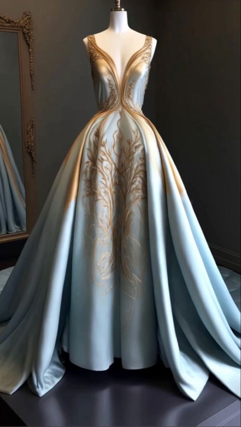 Acotar Day Court, Day Court Acotar, Acotar Dress, Asgardian Dress, Court Outfit, Doctor Dress, Costumes Couture, Runway Gowns, Dresses Fancy