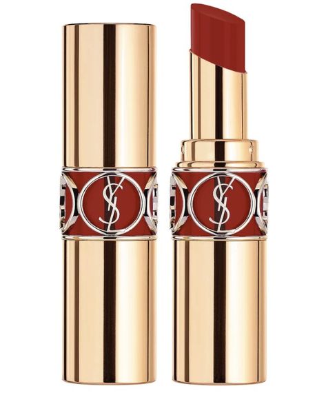 Ysl Rouge Volupte Shine, Ysl Lip, Ysl Lipstick, Shine Lipstick, Hydrating Lipstick, Red Lipstick, Macadamia, Makeup Lipstick, Bobbi Brown