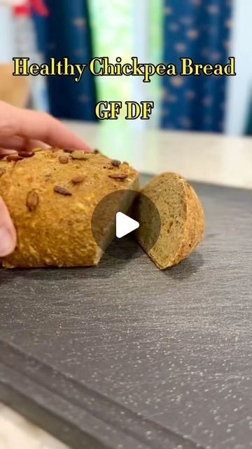 🔥TATIANA K - Nutrition Coach 🌿 on Instagram: "Healthy Chickpea Bread Recipe👩‍🍳 Savor the delightful fusion of nutty chickpea flour and aromatic herbs in this gluten-free chickpea bread recipe, a wholesome alternative that delivers both flavor and nutrition. | Follow @nourish_her_life_ for more delicious recipes and where we help women to improve the quality of their health through eating foods we already love* 📋 INGREDIENTS ✅ *I prefer to double the amounts ✅150gr Chickpea ✅150 ml Water ✅15gr Psyllium ✅½ tsp Baking Powder ✅½ tsp Salt ✅Spices : I added garlic powder, italian herbs, and seed mix ‌ 👩‍🍳 INSTRUCTIONS ✅Cover dry chickpeas with water and boil for 2 min, then remove from heat and leave for 1hr. Blend chickpeas and water. ‌ ✅Add remaining ingredients and Mix well. ✅Bake at 3 Chickpea Bread Recipe, Chickpeas Bread, Chickpea Flour Bread, Chickpea Bread, Chickpeas Protein, Chickpea Flour Recipes, Gluten Free Rolls, Cinnamon Apple Chips, Italian Herbs