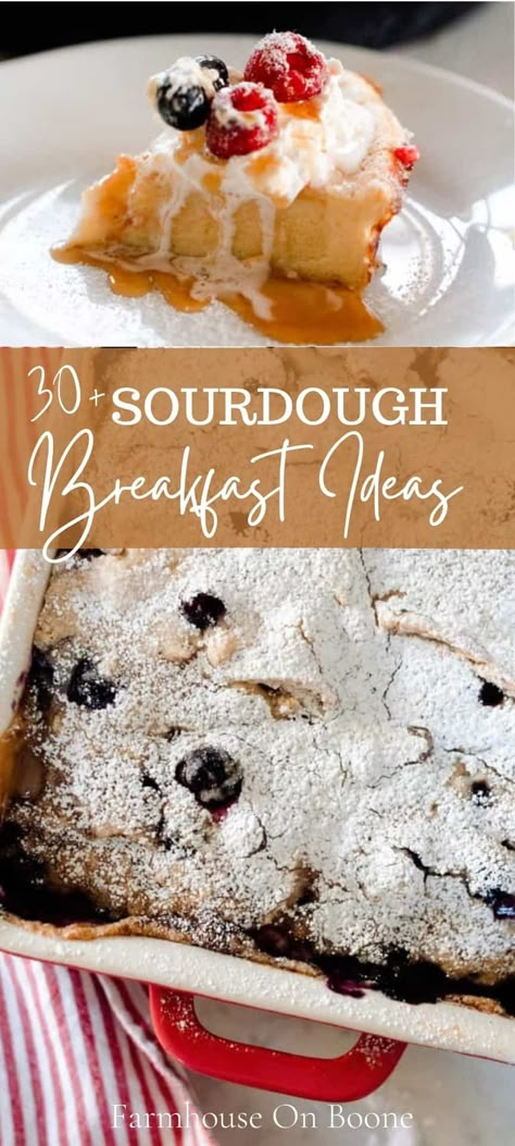 Farmhouse On Boone Breakfast, Sourdough Pancakes With Active Starter, Sourdough Pankaces, Farmhouse On Boone Sourdough Recipes, Sourdough Starter Breakfast, Farmhouse On Boone Sourdough Bread, Overnight Sourdough Breakfast Recipes, Overnight Sourdough Breakfast, Sourdough Breakfast Cake