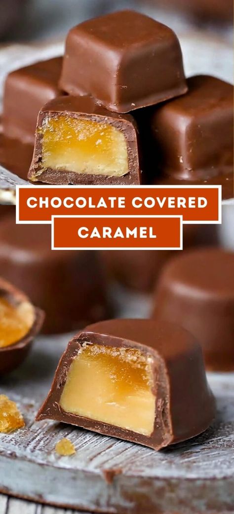 Chocolate Covered Caramels | Page 2 of 2 Chocolate Covered Caramels, Peanut Butter Lasagna, Raspberry Cake Recipes, Lemon Blueberry Cupcakes, Chilled Desserts, Coconut Cheesecake, Soft Caramel, Caramel Candy, Chocolate Mousse Cake