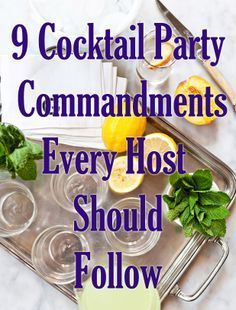 How To Host A Cocktail Party, Cocktail Parties Ideas, Cocktail Party Games Entertaining, Hosting A Cocktail Party At Home, Small Cocktail Party Ideas, Planning A Dinner Party, Cocktail Contest Party, Themed Cocktail Party Ideas, Cocktail Party Setup