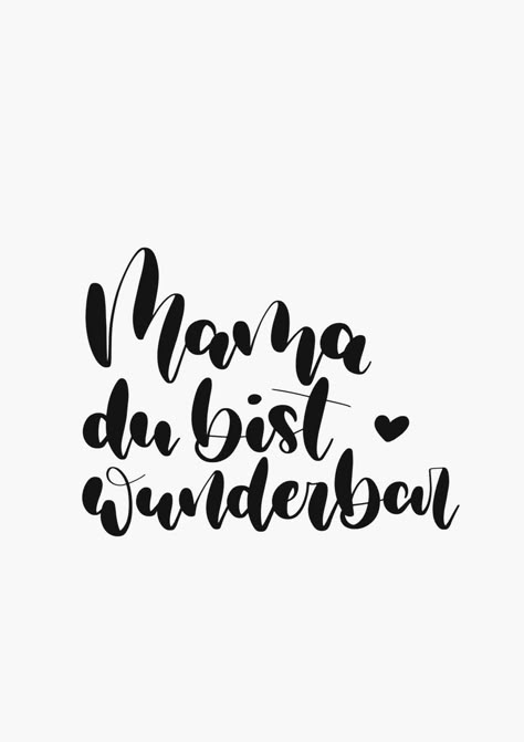 Beste Mama, Cricut Joy, Brush Lettering, Hand Lettering, Cricut, Inspirational Quotes, Let It Be, Quotes, Art