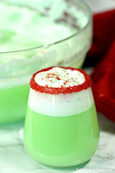 Spiked Christmas Punch, Grinch Appetizers, Christmas Sherbet Punch, Best Christmas Punch, Grinch Punch Recipe, Holidays Drinks, Green Punch Recipes, Sherbet Punch Recipes, Grinch Punch