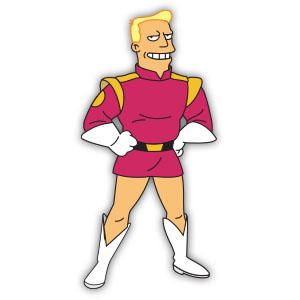 Zap Brannigan Zap Brannigan, Pride Float, Zapp Brannigan, Free Balling, Riff Raff, Futurama, Patch Work, Freedom Of Movement, Bart Simpson