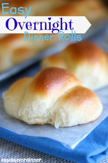 Overnight Dinner Rolls, Biscuit Bread, Biscuit Rolls, Yeast Rolls, Dinner Rolls Recipe, Bread Bun, Bread And Pastries, Bread Recipes Homemade, Bread Rolls