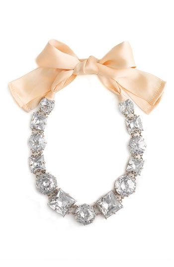 sparkly Color Duos, Kate Spade Wedding, Kate Spade Bridal, The Bling Ring, Kate Spade Necklace, A Necklace, Wedding Necklace, Bling Bling, Color Inspiration