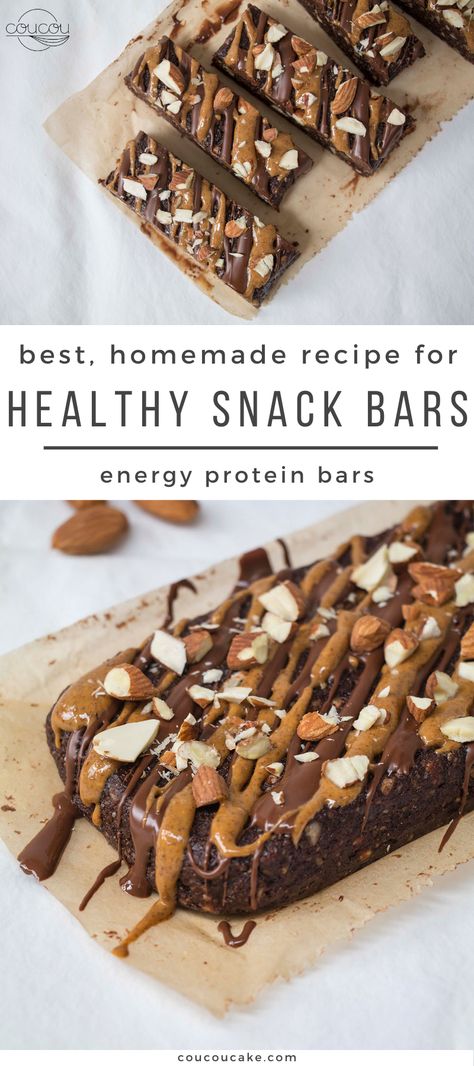 Low Calorie Bars Recipe, Low Calorie Date Recipes, Low Calorie Bars, Low Calorie Snack Bars, Healthy Snack Bar Recipes, Bars With Dates, Snack Bar Recipes, Sweet Easy Recipes, Sugar Free Chocolate Cake