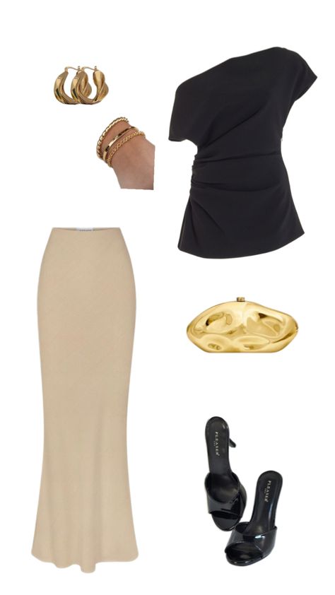 Classy outfit with a maxi skirt tight top heels and accessories Skirt And Heels Outfit Classy, Classy Maxi Skirt Outfit, Maxi Skirt Outfit Classy, Tight Maxi Skirt Outfit, Skirt Dinner Outfit, Pink Maxi Skirt Outfit, Formal Dinner Outfit, Modest Lifestyle, Outfit Core