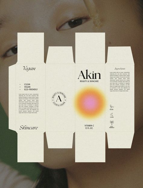 JZ Creative Space ✦ Branding, Graphic, and Web Design Korean Skincare Packaging, Korean Packaging Design, Toot Bags, Sunscreen Packaging Design, Gradient Packaging, Beauty Branding Design, Skincare Design, Space Branding, Sunscreen Packaging