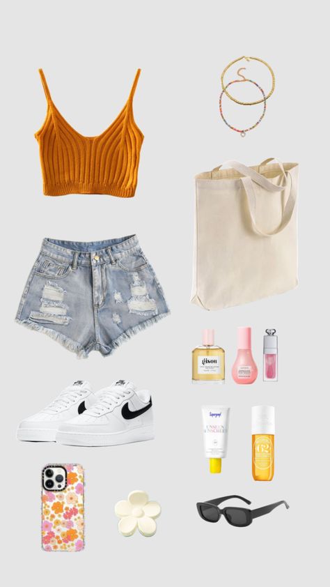 sarah cameron inspired outfit #outerbanks #obx #outfit #aesthetic Outerbanks Sarah Outfit, Summer Obx Aesthetic Outfits, Sarah Outerbanks Outfits, Sarah Cameron Swimwear, Sarha Cameron Outfits, Summer Outfit Inspo 2023 Casual, Pouge Outfit Inspired, Sarah Outfits Outer Banks, Obx Outfits Sarah