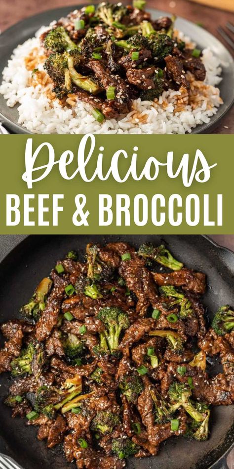 Beef and Broccoli Recipe - Eating on a Dime Beef And Broccoli Sauce, Chuck Steak Recipes, Beef Chuck Steaks, Beef And Broccoli Recipe, Ground Beef And Broccoli, Steak And Broccoli, Easy Beef And Broccoli, Eating On A Dime, Beef Round