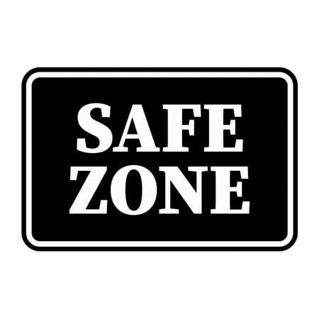 Safe Zone, Large Sign, Door Wall, Door Sign, Door Signs, Flat Surface, Design Working, Laser Engraved, Laser Engraving