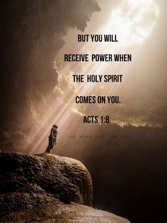 Holy Spirit Quotes, Jesus Quotes Powerful, Holy Spirit Come, Uplifting Scripture, Jesus Book, Holy Quotes, Power Of God, Bible Verses About Love, Spirit Quotes