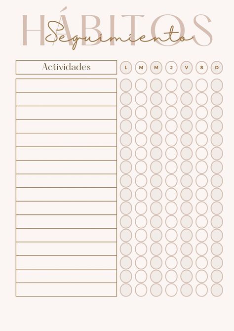 Agenda Seguimiento de Hábitos Minimalista Personal Beige - Templates by Canva Diy Agenda, Bullet Journel, Study Organization, Bullet Journal School, Bullet Journal Inspo, Good Notes, Planner Bullet Journal, Samsung Note, Glow Up?