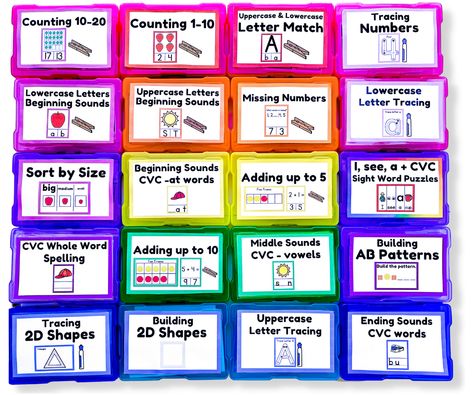 Math Task Boxes Kindergarten, Literacy Task Boxes, Task Cards Kindergarten Free Printable, Simply Special Ed, Morning Binder Special Education, Kindergarten Task Boxes Free, Free Task Box Printables, Task Boxes For Special Education Free, Free Task Boxes