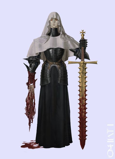 Home / X Fantasy Nun Art, Nun Character Design, Nun Character, Dark Cottagecore Aesthetic, Female Knight, 다크 판타지, Fantasy Concept Art, Fantasy Warrior, Character Design Male