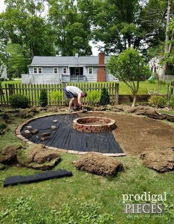 Fire Pit On A Budget, Fire Pit Plans, Yard Ideas Backyard, Budget Decor, Diy Fire Pit, Backyard Fire, Backyard For Kids, Fire Pit Backyard, Get It Done