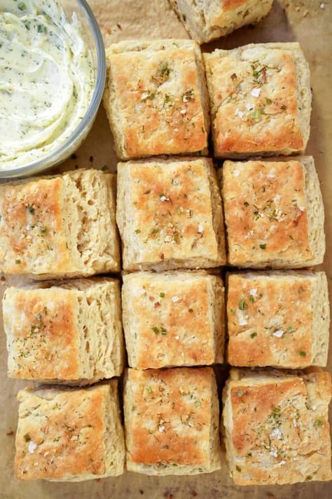 ranch biscuits sit on a parchment paper on a baking sheet Ranch Biscuits, Ranch To Table, Ranch Butter, High Ranch, Homemade Ranch Seasoning, Biscuit Bread, Homemade Ranch, Homemade Biscuits, Ranch Seasoning