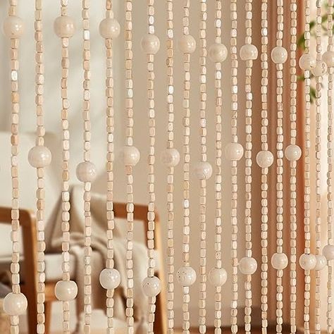 Bamboo beaded curtains