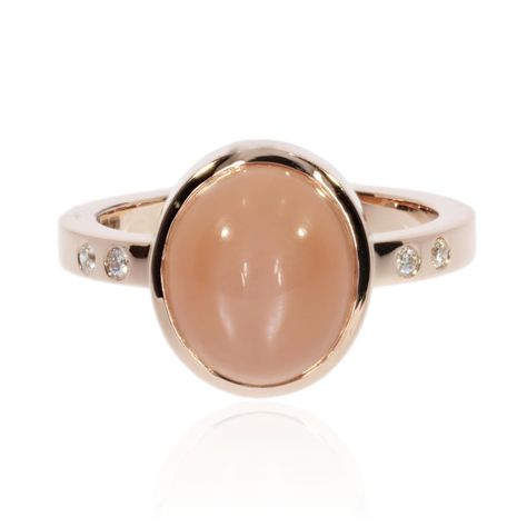 Peach Moonstone Ring By Heidi Kjeldsen Jewellers R1683 Front Unusual Engagement Rings, Pink Moonstone, Jewelry Magazine, Peach Moonstone, Moonstone Pendant, Fine Jewelry Gift, Opal Pendants, Dream Jewelry, Jewellery Collection