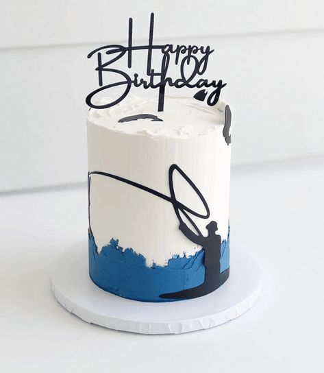 Fishing Birthday Cake Ideas Images (Pictures) Fish Birthday Cake For Men, Fishing Cake Ideas For Men, Fishing Birthday Cake Ideas, Fish Cakes Birthday, Fishing Cakes For Men Birthdays, Fishing Cakes For Men, Fishing Cake Ideas, Birthday Cake Fish, Fishing Birthday Cake