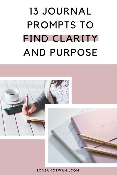 Looking for finding purpose and clarity in life? Here're the journaling prompts for finding clarity and purpose in life. Journal Prompts For Life Purpose, Journal Prompts For Finding Purpose, Finding My Why, Journal Prompts For Clarity, Love Yourself More, Stuck In Life, I Quit My Job, Purpose In Life, Journaling Prompts