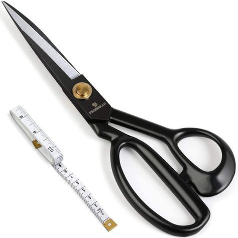 The Best Sewing Scissors for Fabric Projects - Bob Vila Fabric Shears, Tailor Scissors, Sewing Scissors, Leather Cuts, Fabric Scissors, Sewing Leather, Creative Hobbies, Sewing Tools, High Carbon Steel