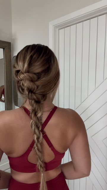 French Rope Braid, Rope Braid Hairstyles, Everyday Braided Hairstyles, Everyday Braids, Rope Braided Hairstyle, Rope Braids, Gym Hairstyles, Rope Braid, Hair Stylies