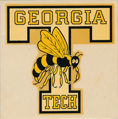 Georgia Tech Football, Tech Image, Punny Cards, Georgia Institute Of Technology, Sports Decals, Georgia Tech Yellow Jackets, Trade School, College Football Teams, Tech Lifestyle