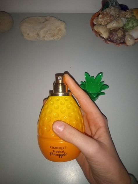 I love this perfume 💗 it smels like pineapples 🍍 so good. Pina Colada Perfume, Banana Perfume, Pineapple Perfume, Perfume Smells, Breakup Gift, Pineapple Girl, Feminine Spirituality, Divine Feminine Spirituality, Vanilla Perfume