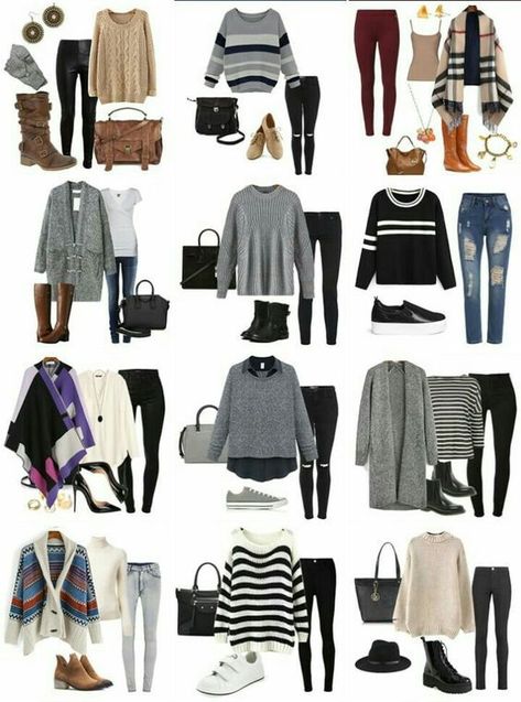 Outfit Ideas #Discount #winteroutfit #winteroutfits #winteroutfitinspo #winterfashion #SignatureStyle #FashionIndividuality #UniqueLooks #PersonalFashion #WorkWearInspo#workwear #officeoutfit #dateoutfit #nightoot #cocktails #weekendvibes #vacationstyle #traveloutfit #casualwear #workoutoutfit Clothes Capsule, Clothes Capsule Wardrobe, Capsule Wardrobe Women, Fashion Identity, Cute Outfits With Leggings, Stylish Outfits For Women Over 50, Chic Winter Outfits, Fashion Capsule Wardrobe, Winter Fashion Outfits Casual