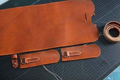 Sac En Cuir Diy, Leather Goods Handmade, Atlanta Georgia, Leather Bags, Leather Goods, Handmade Leather, Leather Satchel, Violin, Dublin