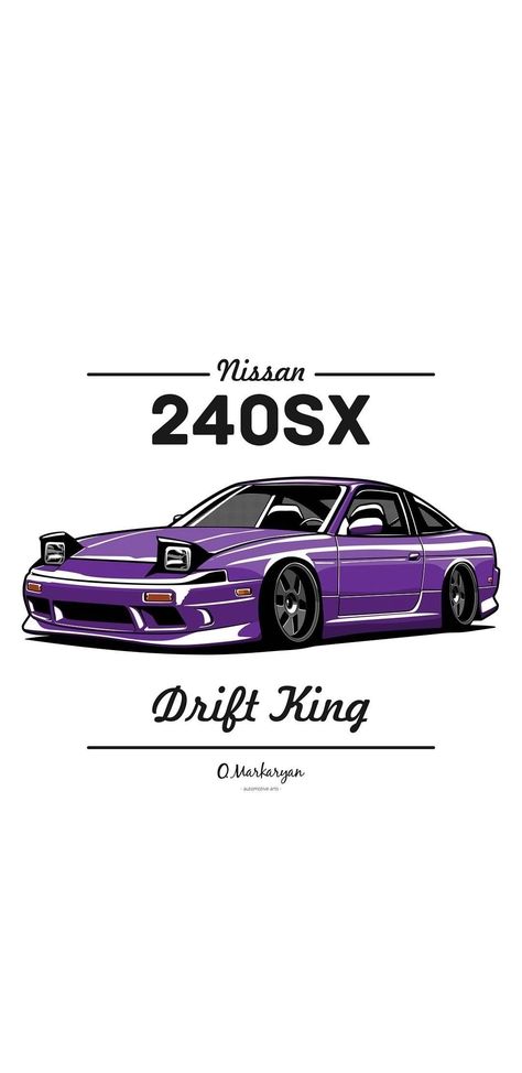 Nissan 240sx Drawing, 240sx S13 Wallpaper, 180sx Drawing, Jdm Car Painting, Nissan 240sx Wallpaper, 240sx Wallpaper, 180sx Wallpaper, Jdm Drawing, Nissan 180sx Jdm