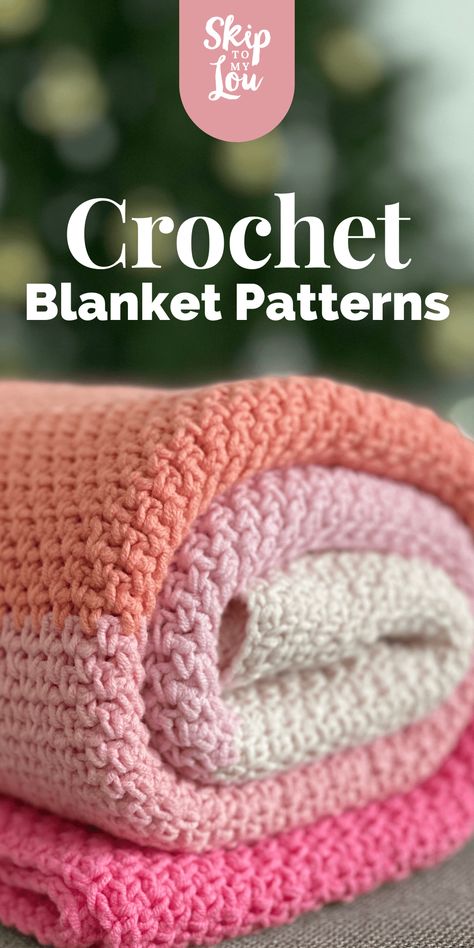 Crochet Toddler Blanket Patterns, Crochet Small Blanket Pattern Free, Half Double Crochet Blanket Pattern, Super Simple Crochet Blanket, Crochet Quick Blanket, Crochet One Color Blanket, Fun Crochet Blankets, Plain Crochet Blanket, Small Crochet Blanket Free Pattern